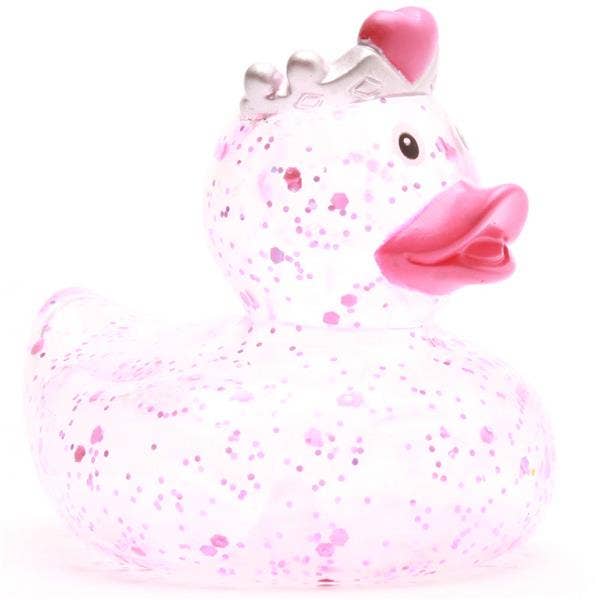 Canard Princesse à paillettes Roses