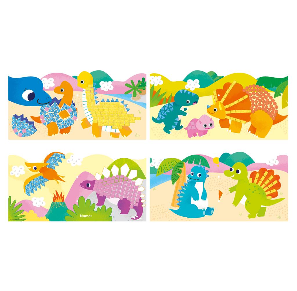 Mosaik Junior - Ich gestalte meine erste Geschichte - Dinosaurier