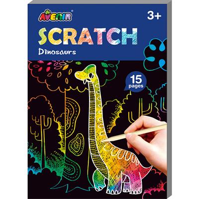 Mini Scratch Book - Dinosaurier