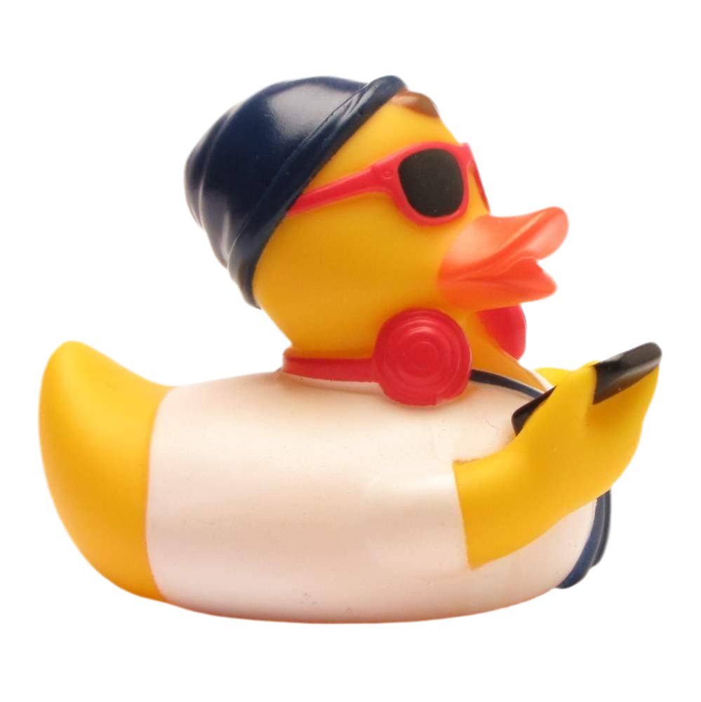Red Hipster Duck