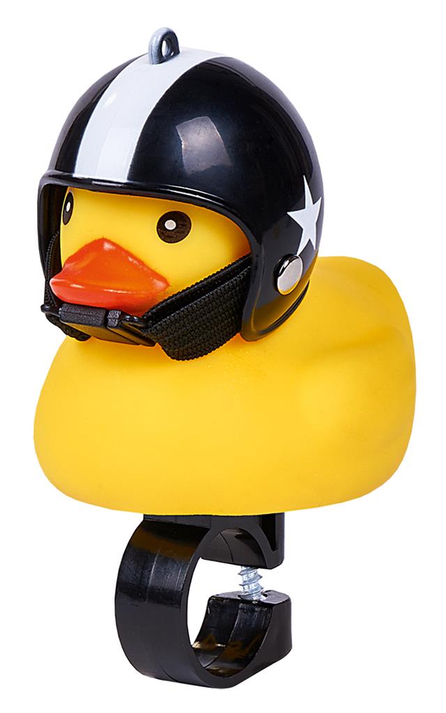 canard avec casque de moto moses