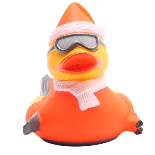 Canard Skieur Orange