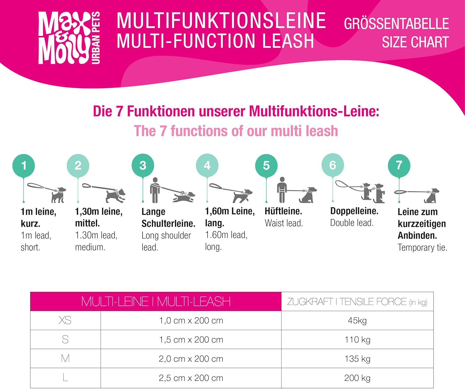 Multifunctional Leash - Ducks