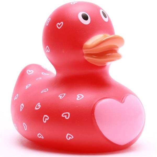 Canard Cœur - Rouge