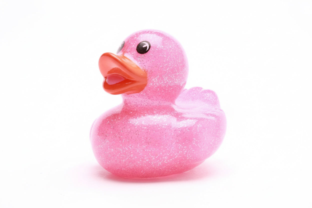 Mini Canard Pailleté - rose