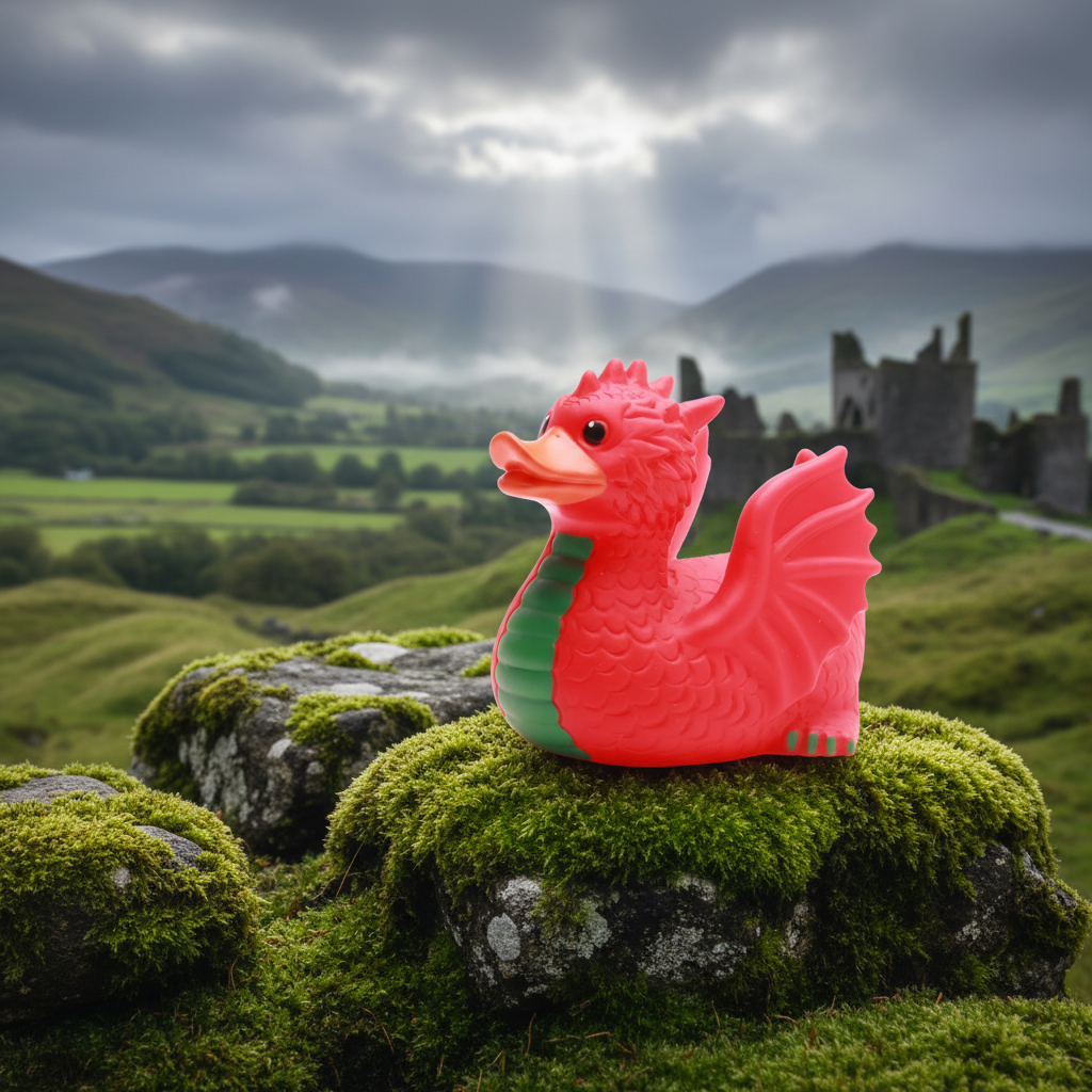 Welsh Dragon Duck