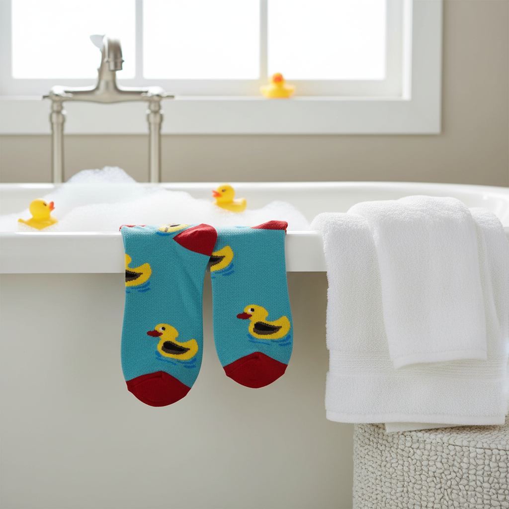 Kurze Entensocken