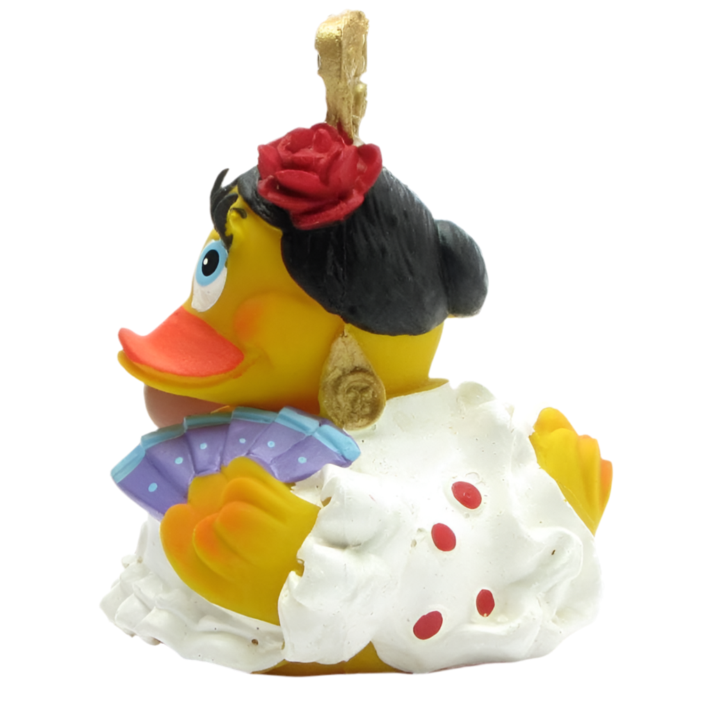 canard flamenco blanc lanco