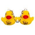 Gelbe Ente Dankeschön-Schlüsselanhänger