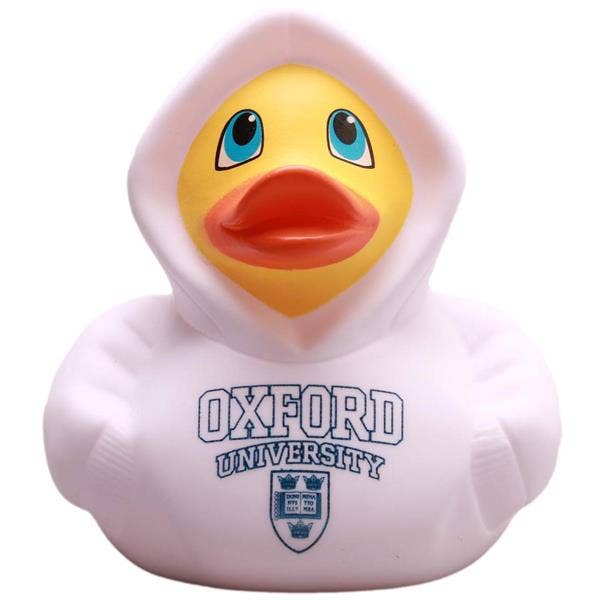 Duck Hoodie Oxford University - Weiß