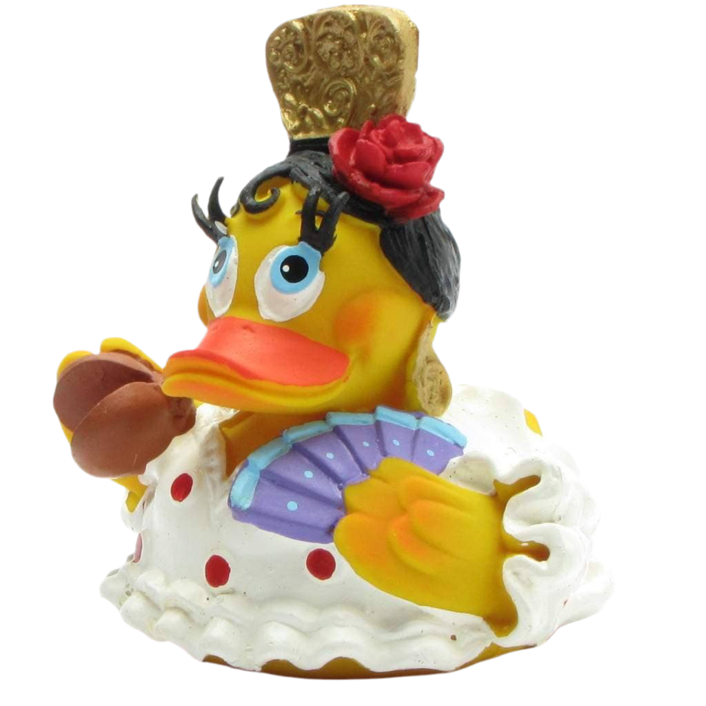 Flamenco Duck - White