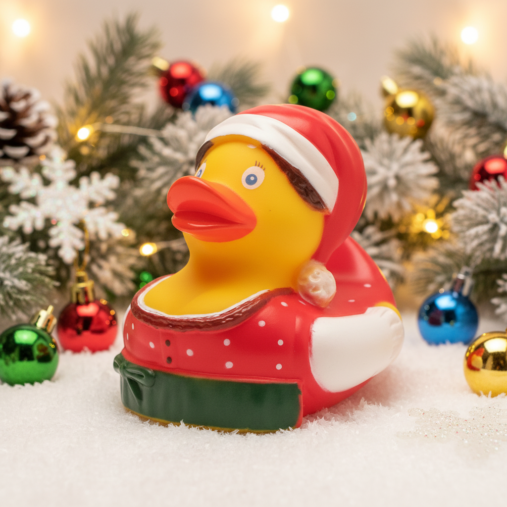 Weihnachts-Dirndel-Ente