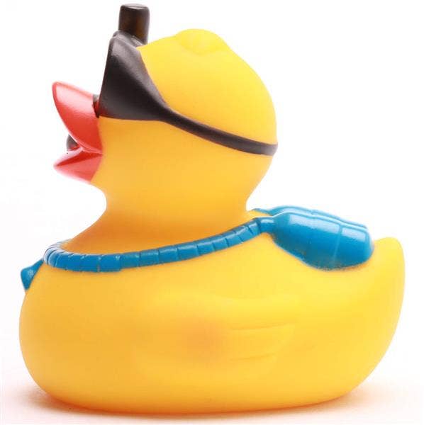 Diving Duck with Oxygen Tank
