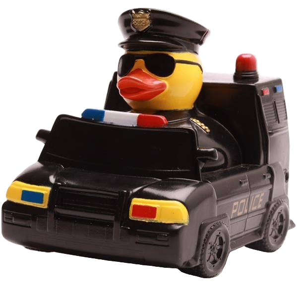 Duck Police Car