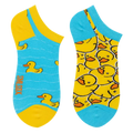 chaussettes courtes depareillees canards