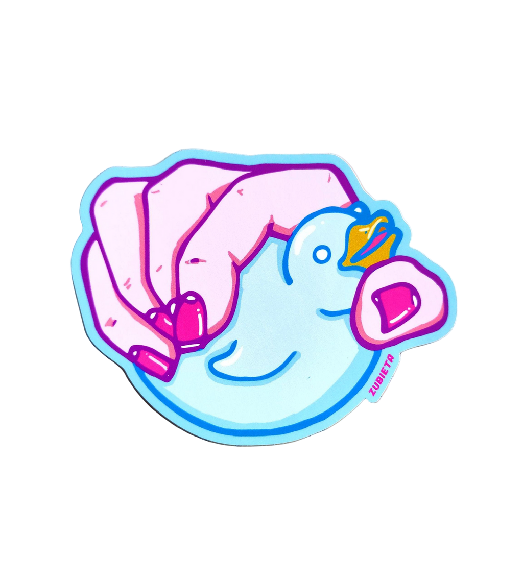 Duckies Duck Sticker