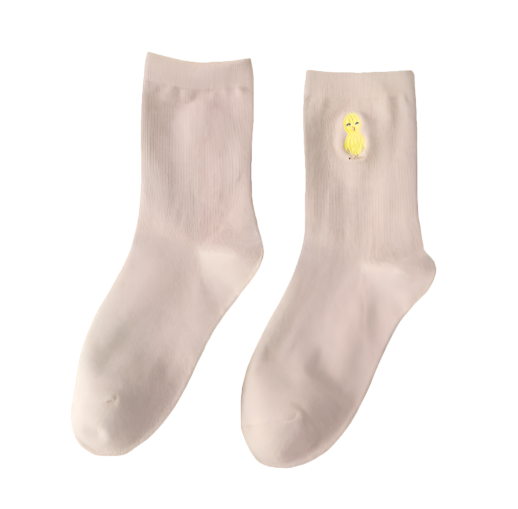 Chaussettes Petit Poussin Brodé