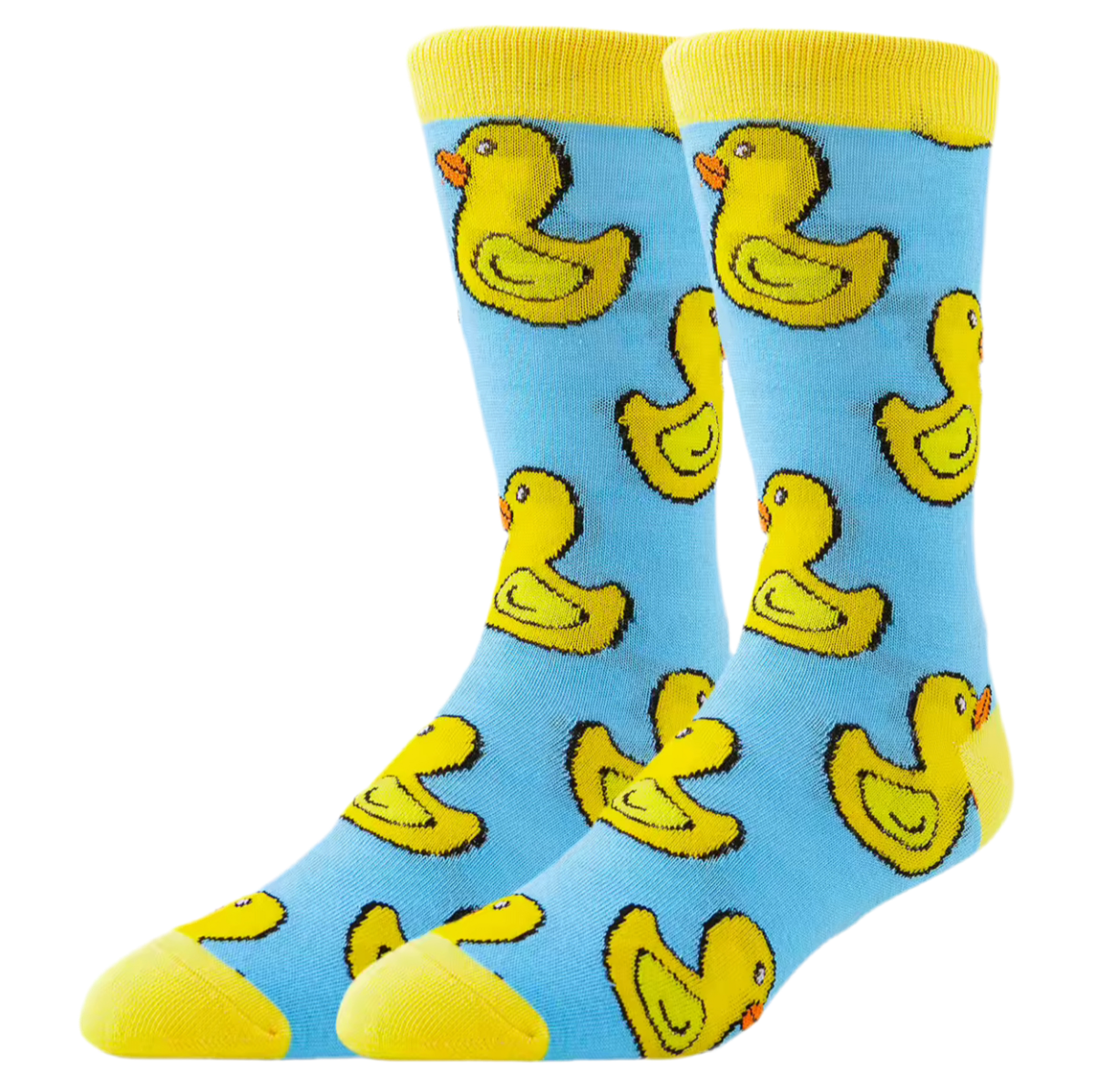 Gelbe Entensocken