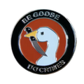 Pin's Oie "Be Goose do Crime"