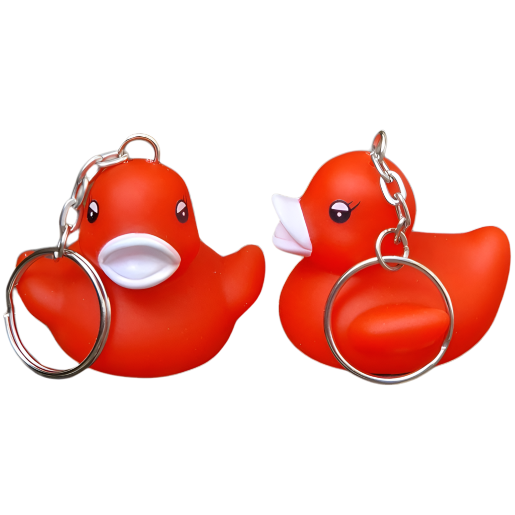 Bath Duck Keychain
