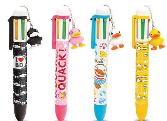 stylo-canard-6-couleurs-b-duck-b-duck