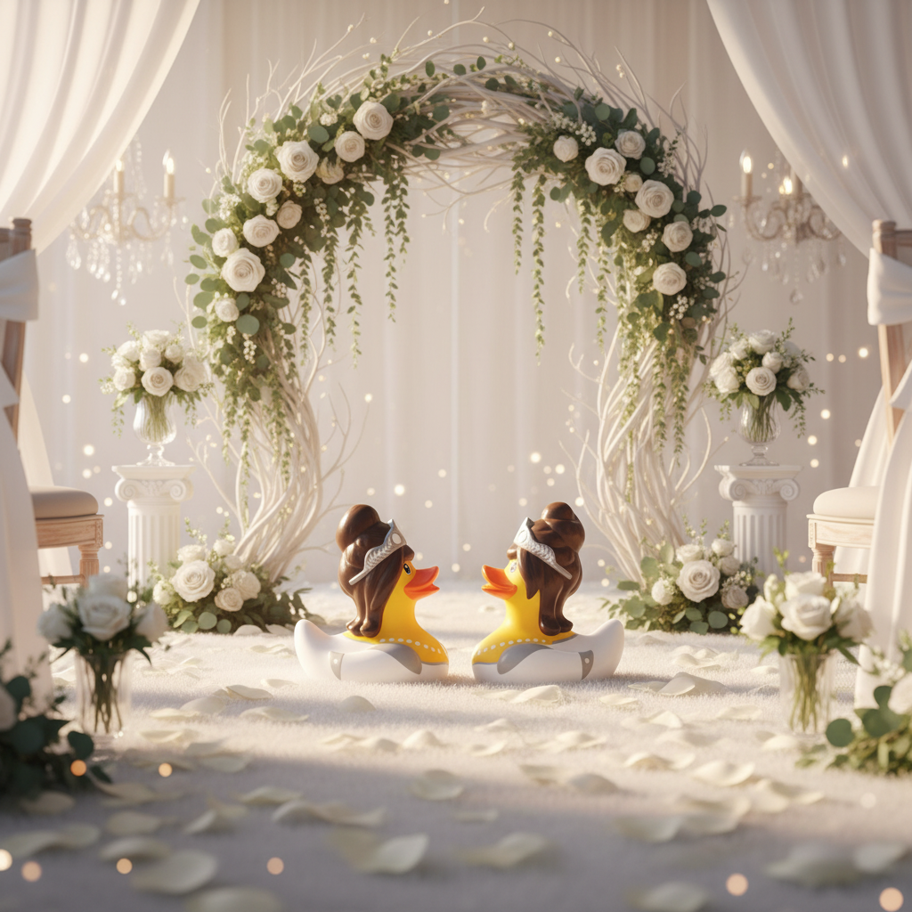 Mini Canard Bride & Bride