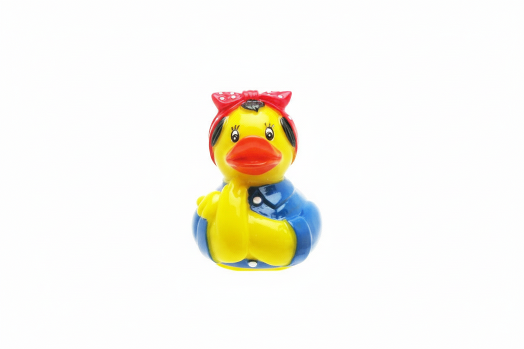Rosie the Riveter Duck Lip Balm