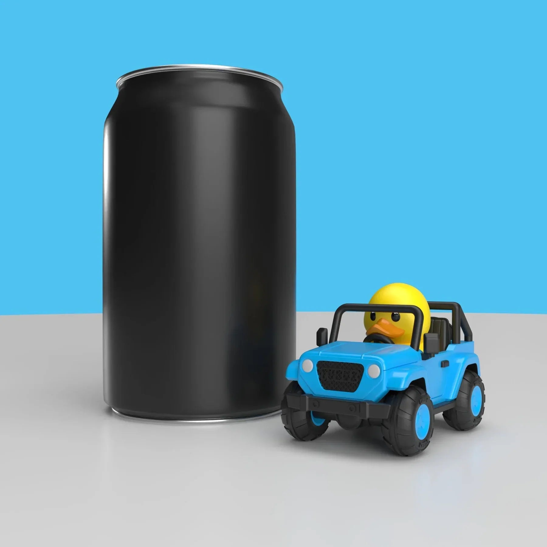 Mini Canard SUV – Bleu