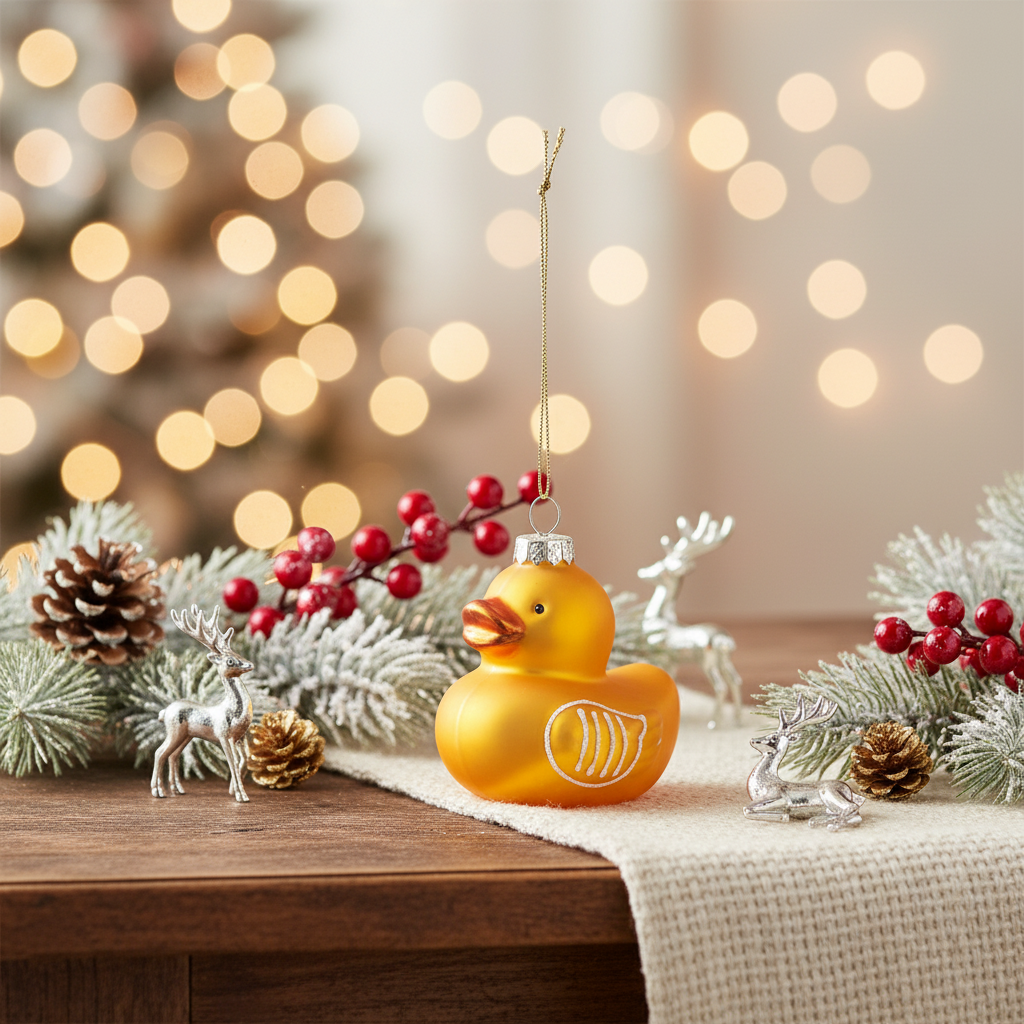 Boule de Noël Canard