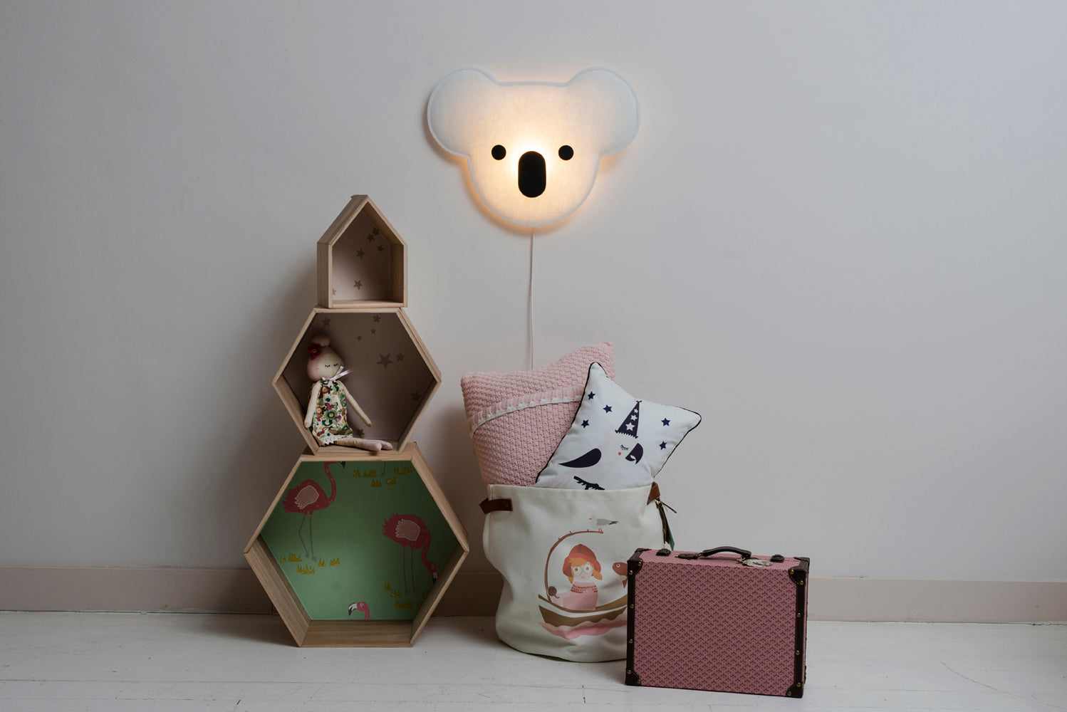Applique Soft Light Masque Koala