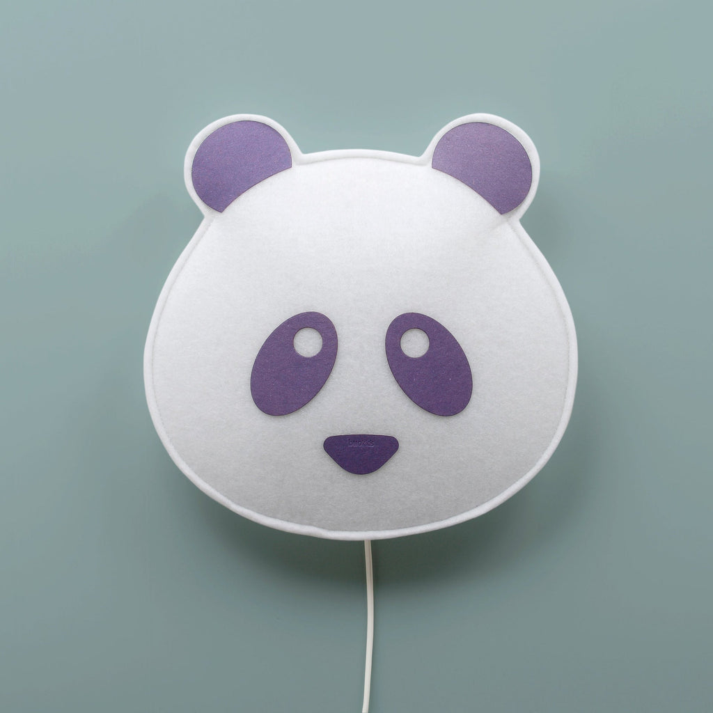 Applique Soft Light Masque Panda