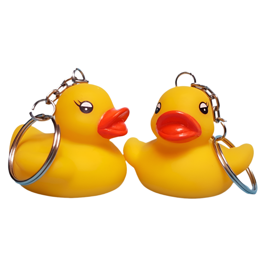 Bath Duck Keychain