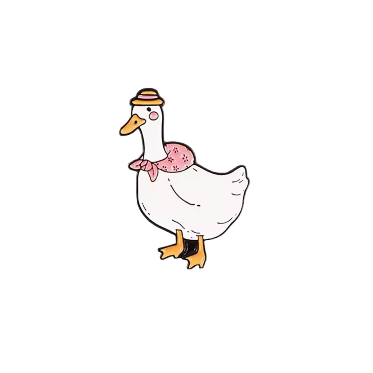 Grandma White Duck Pin 