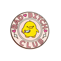 pins canard jaune bad bitch club