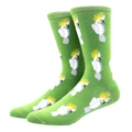 Chaussettes Vertes Cacatoès