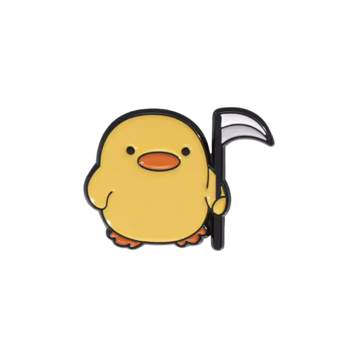 pins canard jaune avec faux