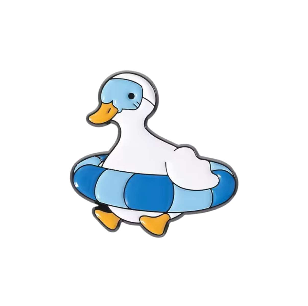 Pins Canard Blanc Bouée