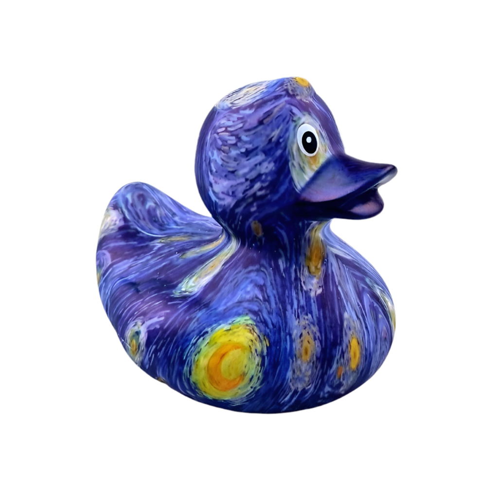 canard starry night vincent van gogh dutch ducky