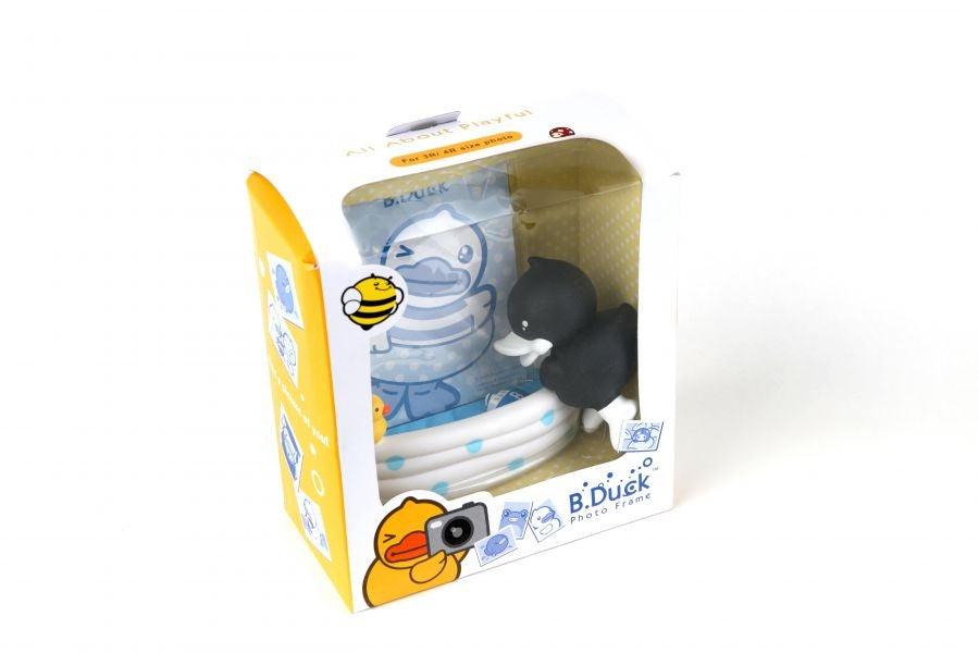 cadre-photo-canard-noir-b-duck