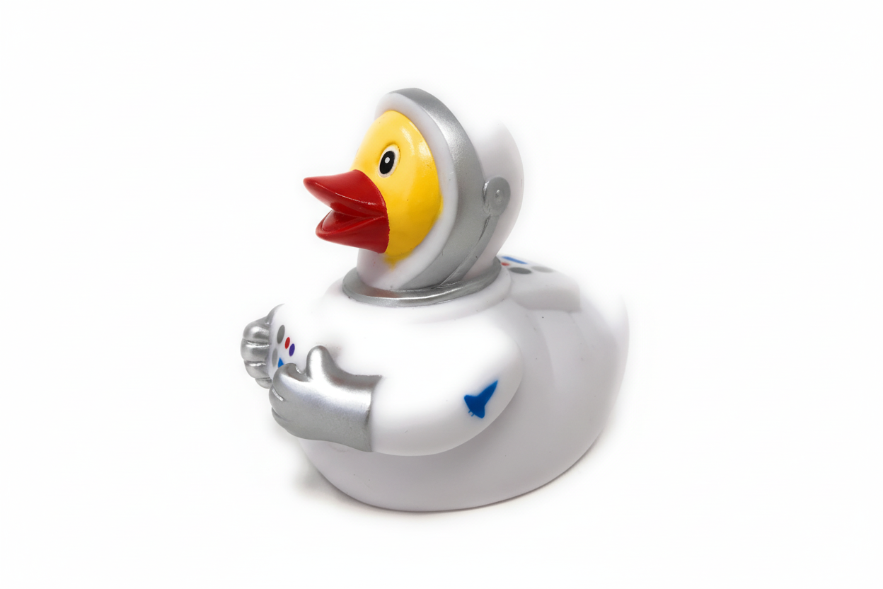 Enten-Astronaut