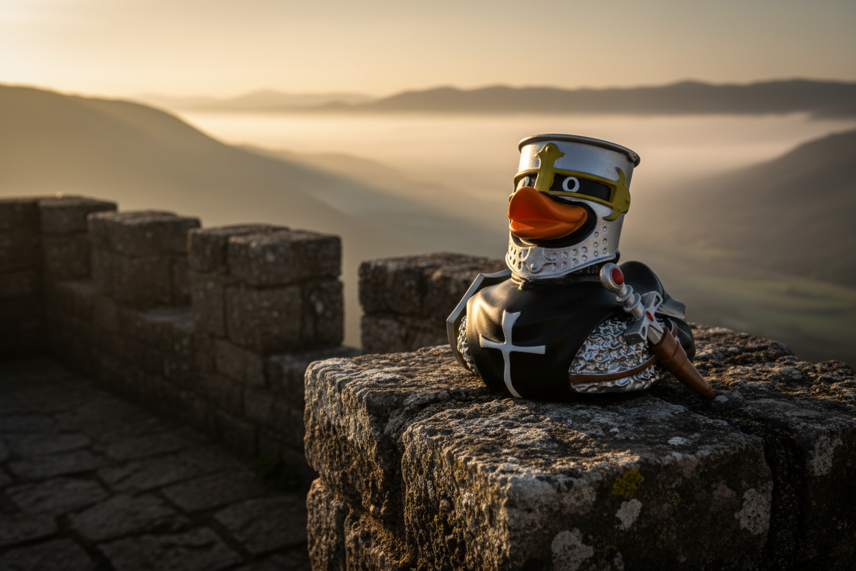 Canard Chevalier Noir