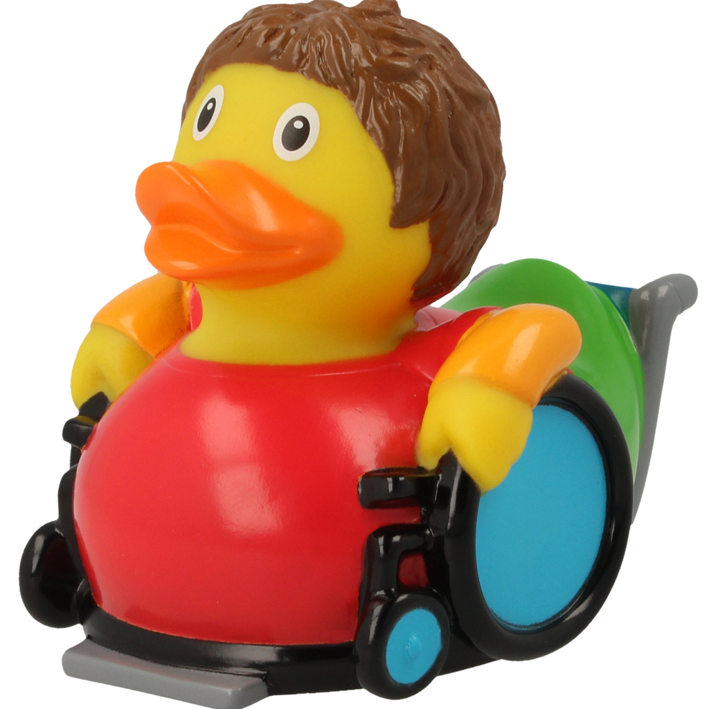 Wheelchair duck