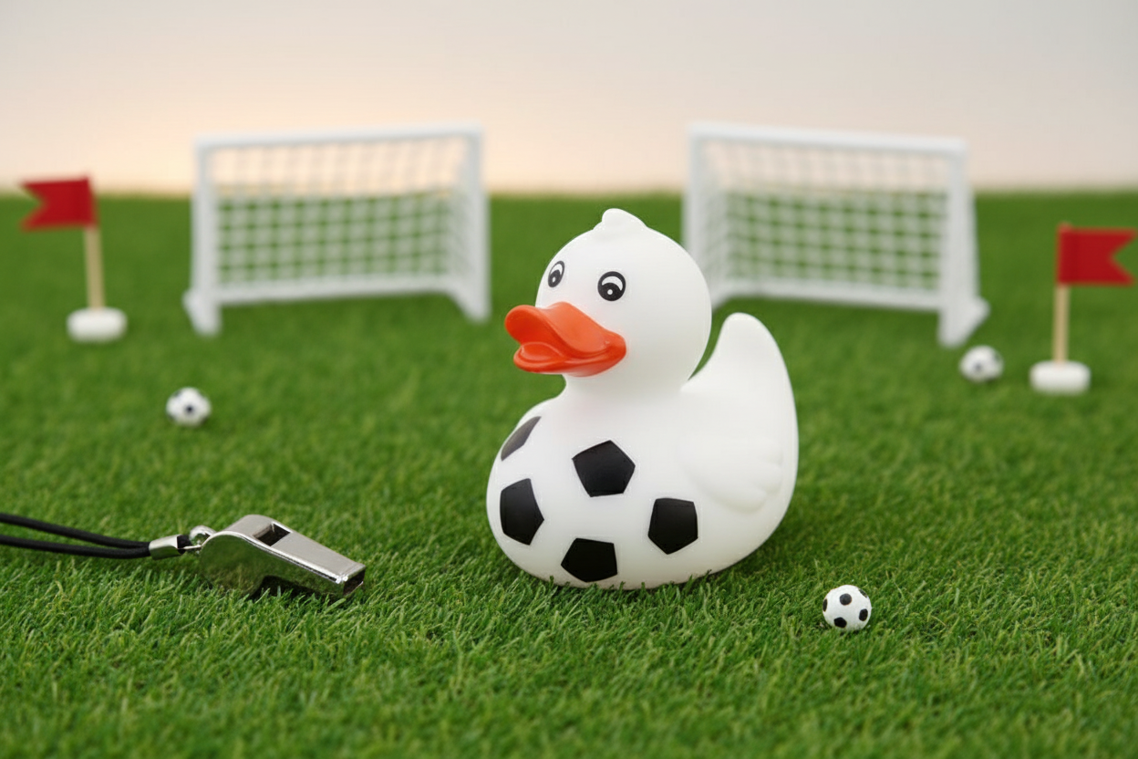 Enten-Fußball