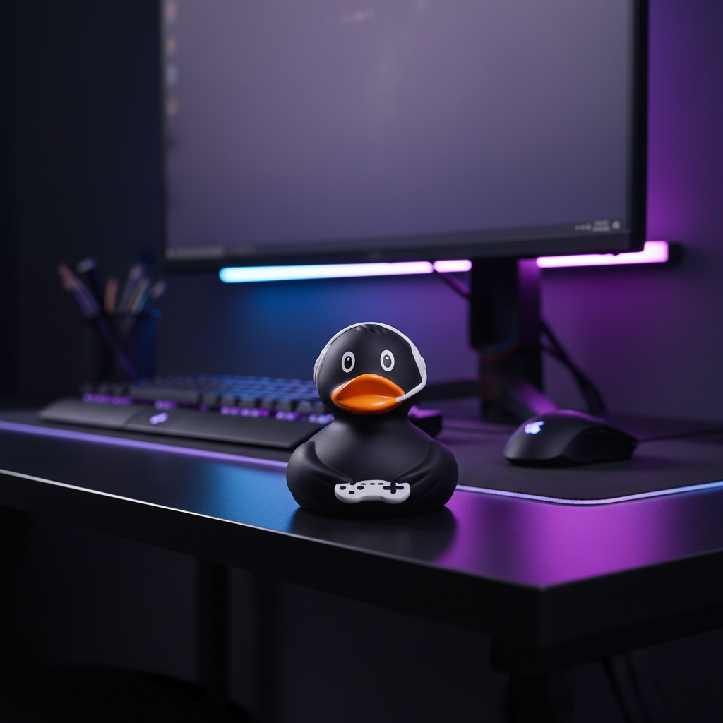 Gaming duck