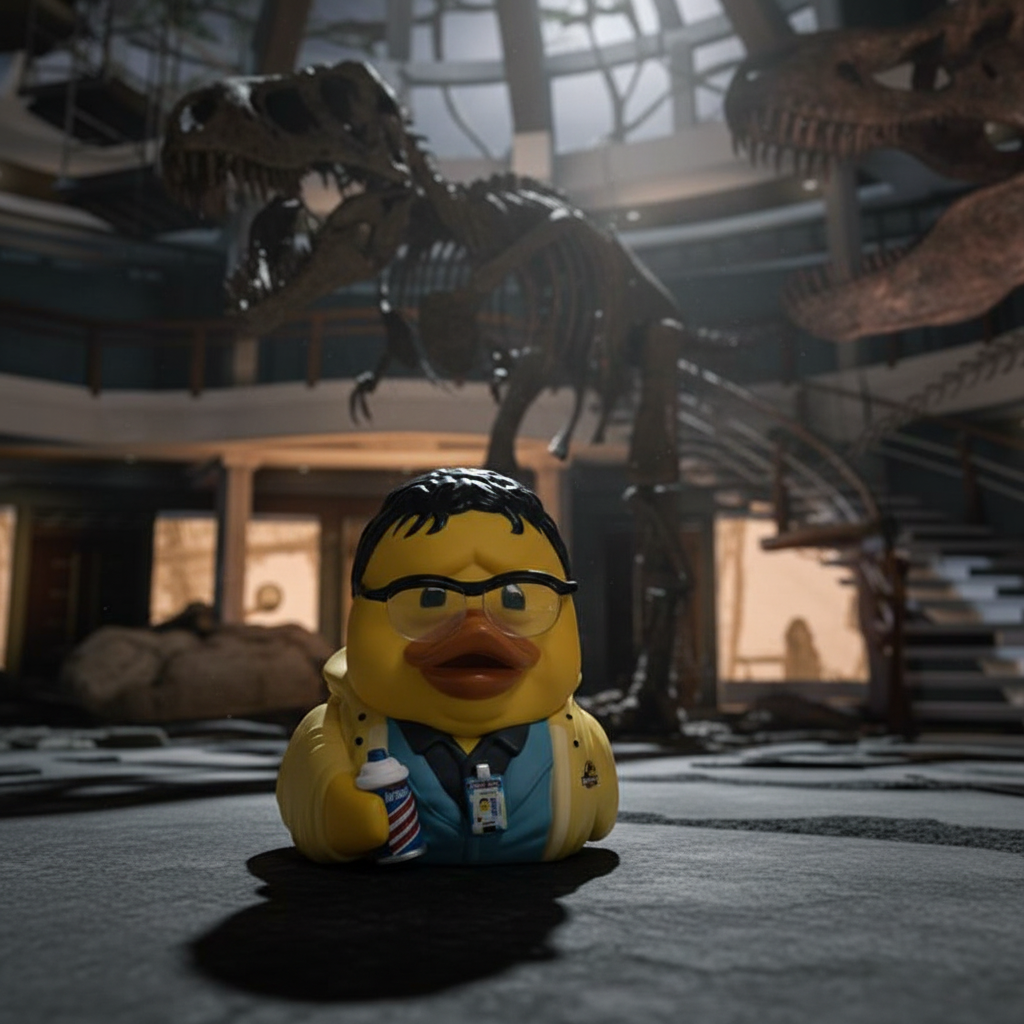 Duck Jurassic Park: Dennis Nedry TUBBZ (First Edition)