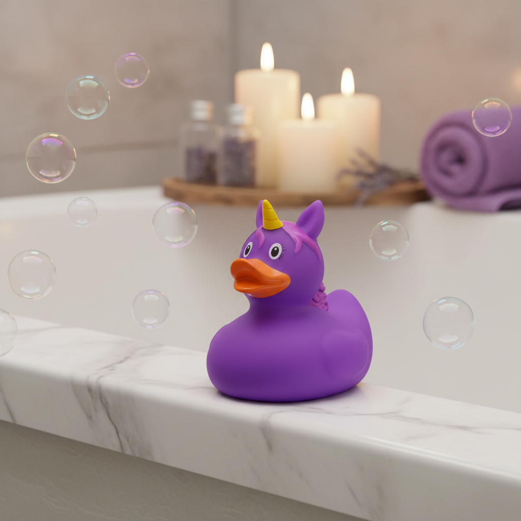 Purple Licorne Duck