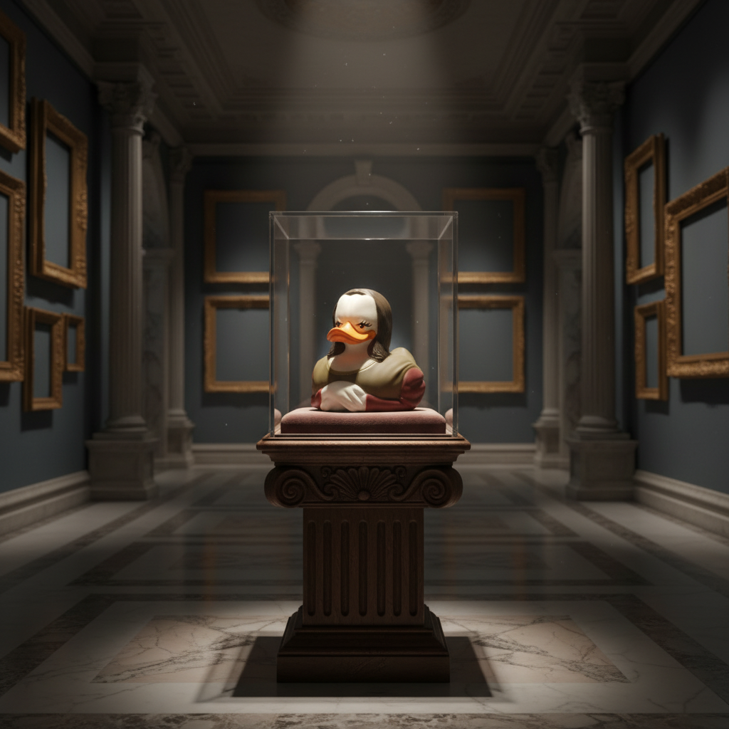 Mona Lisa Duck