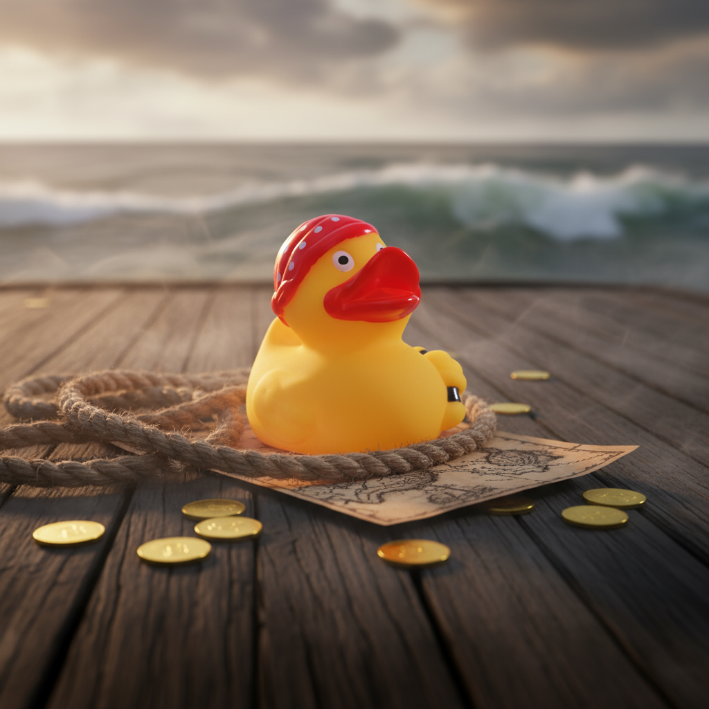 Piraat Moussaillon Duck