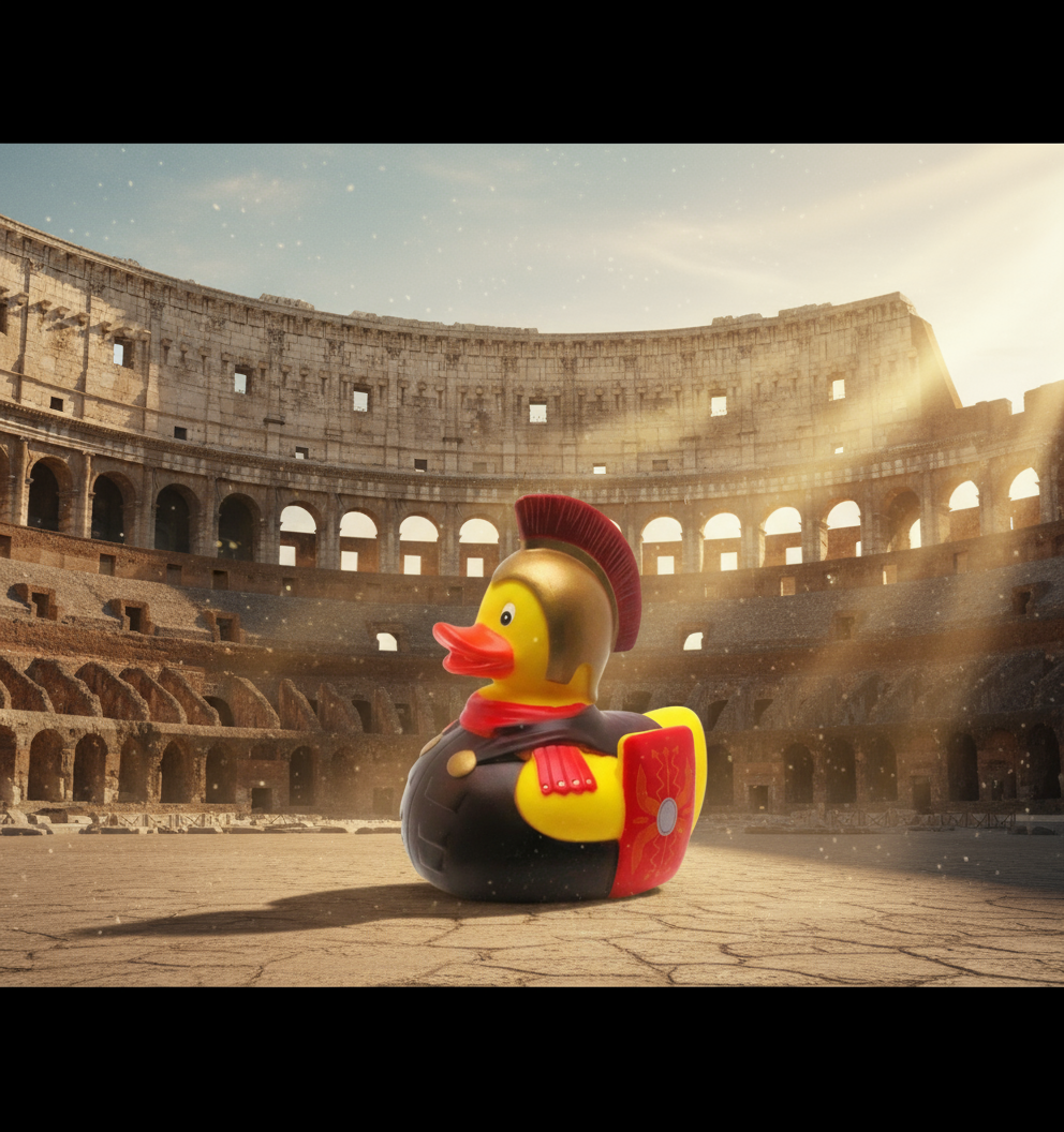 Romeinse legionaire eend