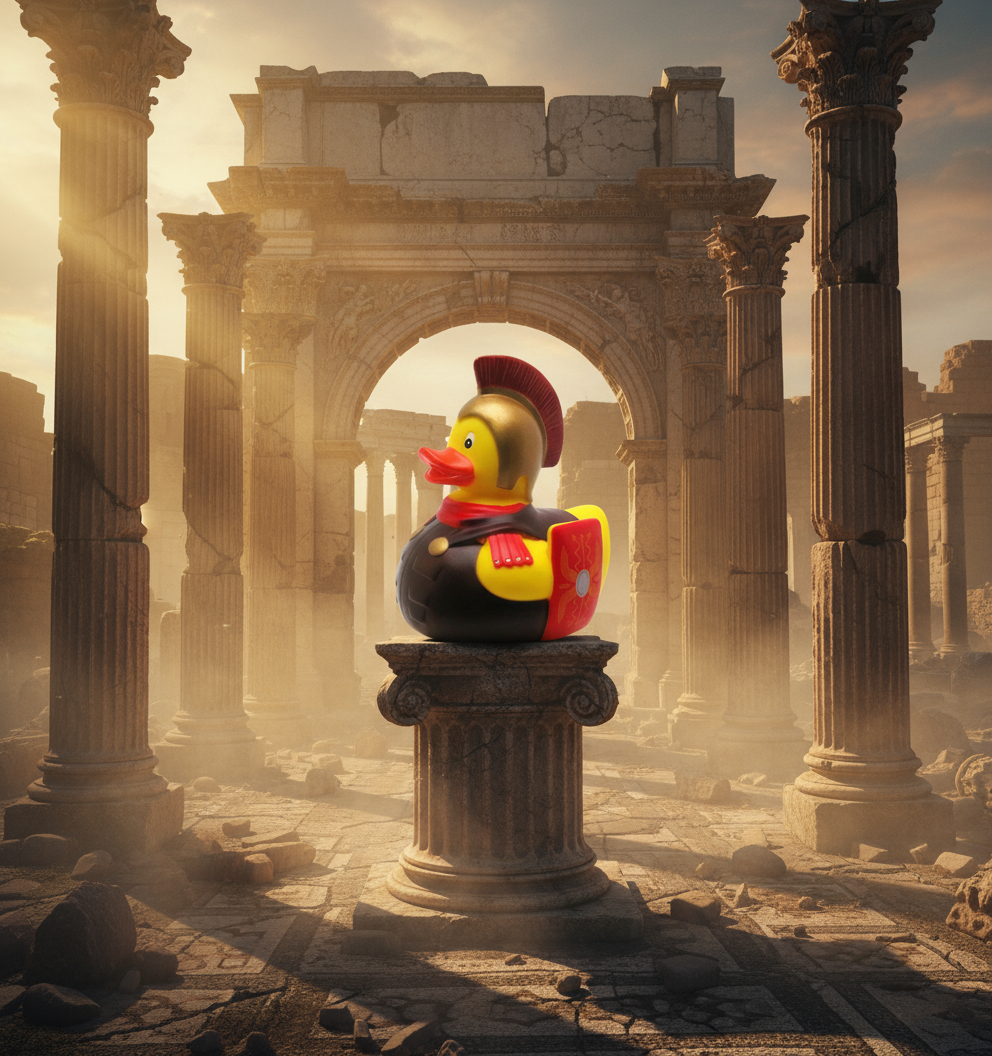 Romeinse legionaire eend